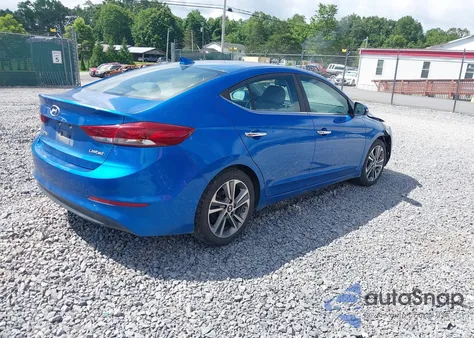 2017 Hyundai Elantra Se/Value/Limited из США, поврежденный, VIN 5NPD84LF5HH090777